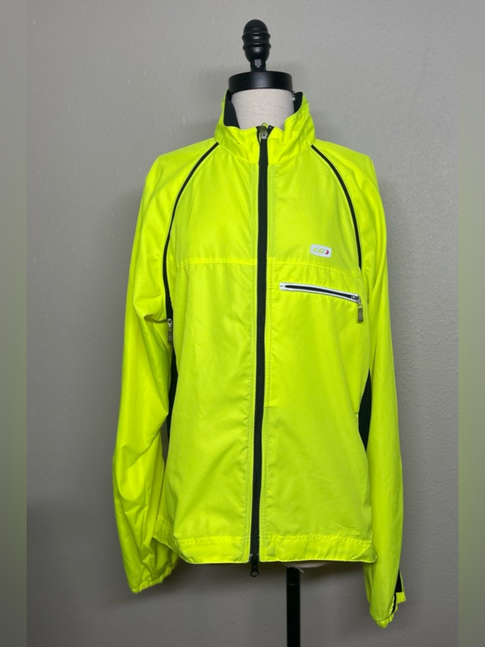 Louis Garneau High-Visibility Neon Yellow Cycling Jersey